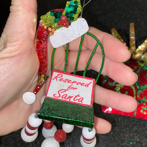 Set of 10 ornaments - Picture 7 of 10